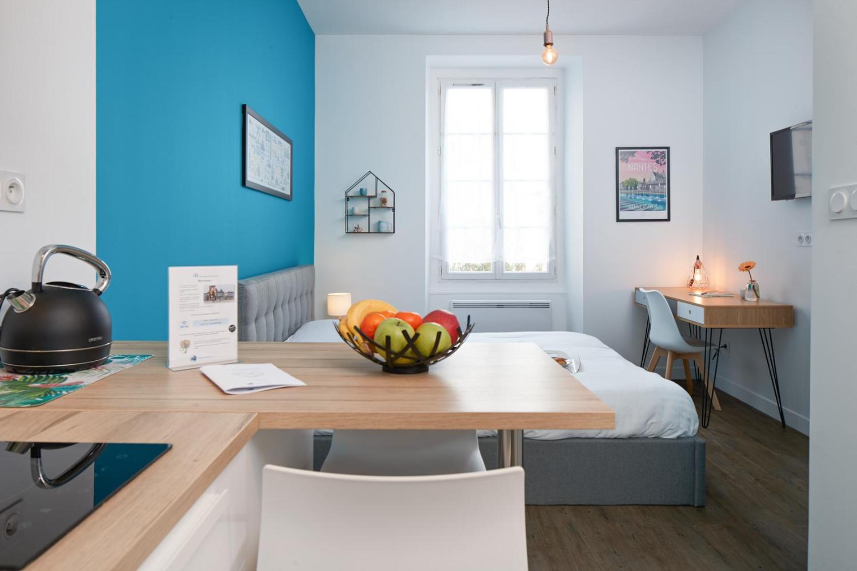 Le Bleu Nantais Apartment Nantes Exterior foto