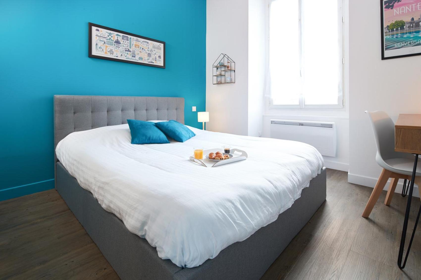 Le Bleu Nantais Apartment Nantes Exterior foto